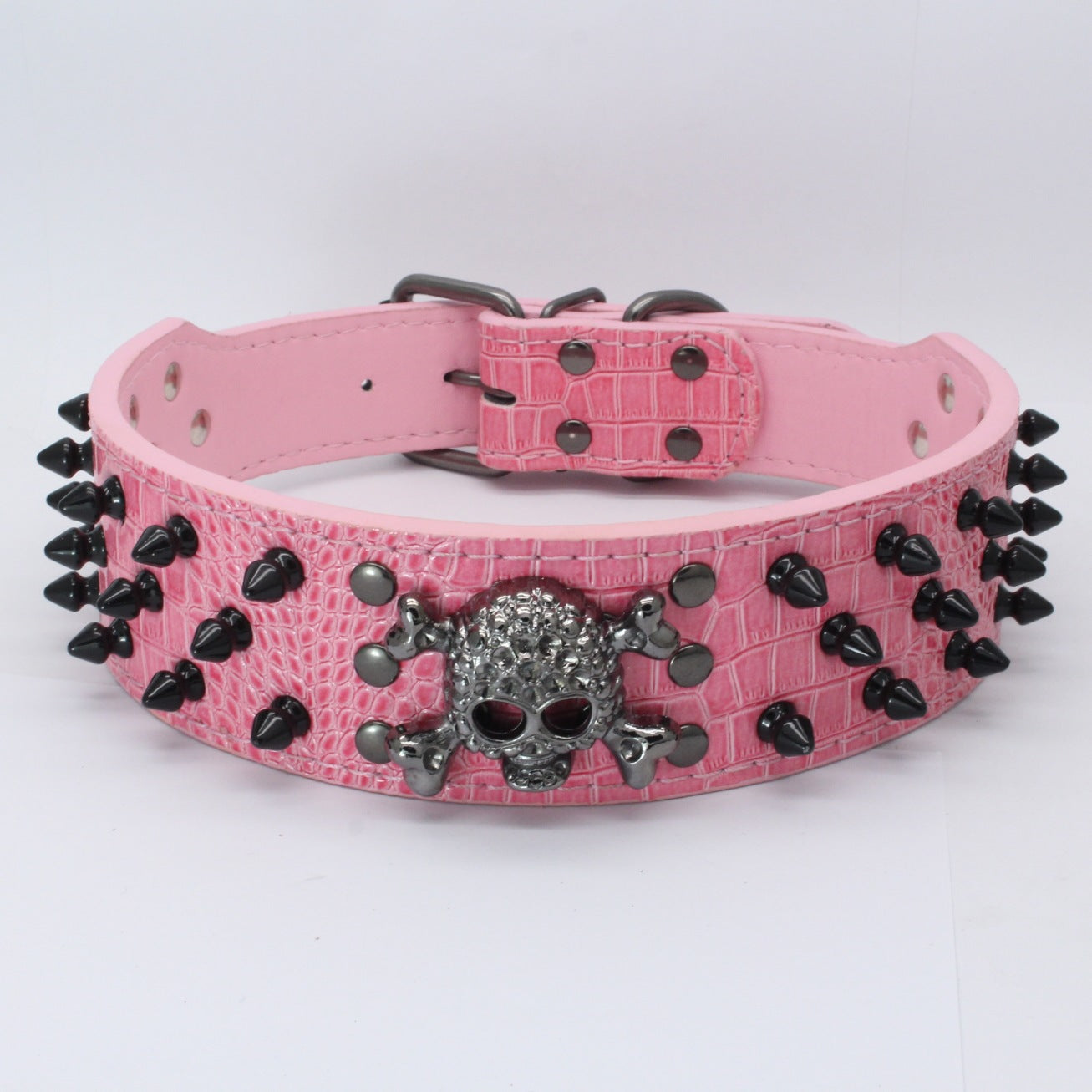Awesome Skull Stud Dog Collar - Juhami Store