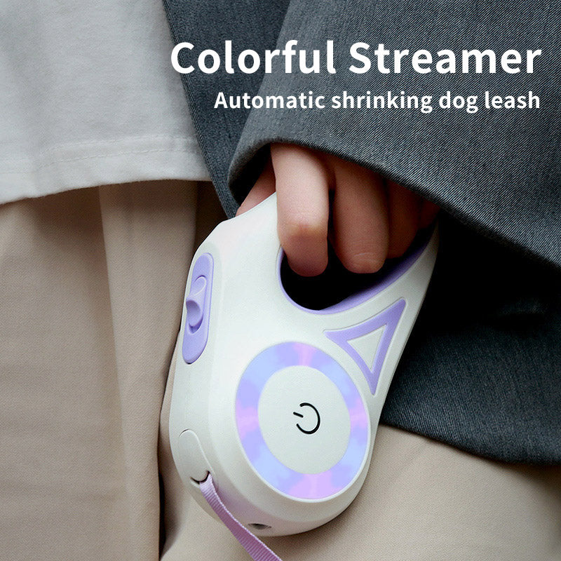 Amazing Retractable Dog Leash & Collar Set.