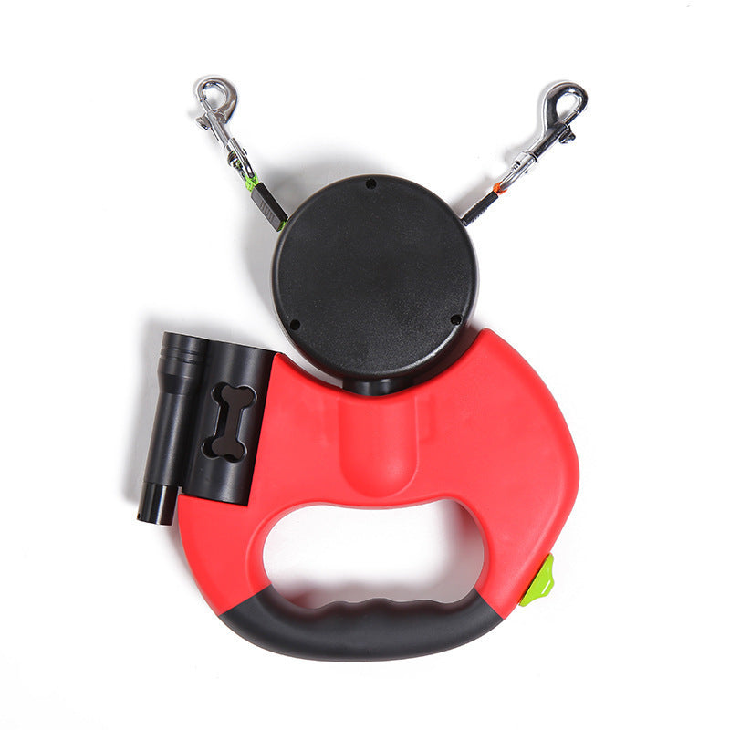 Fantastic Retractable Dual Dog Leash - Juhami Store